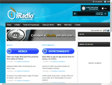 Tablet Screenshot of iradio.liveradio.com.br